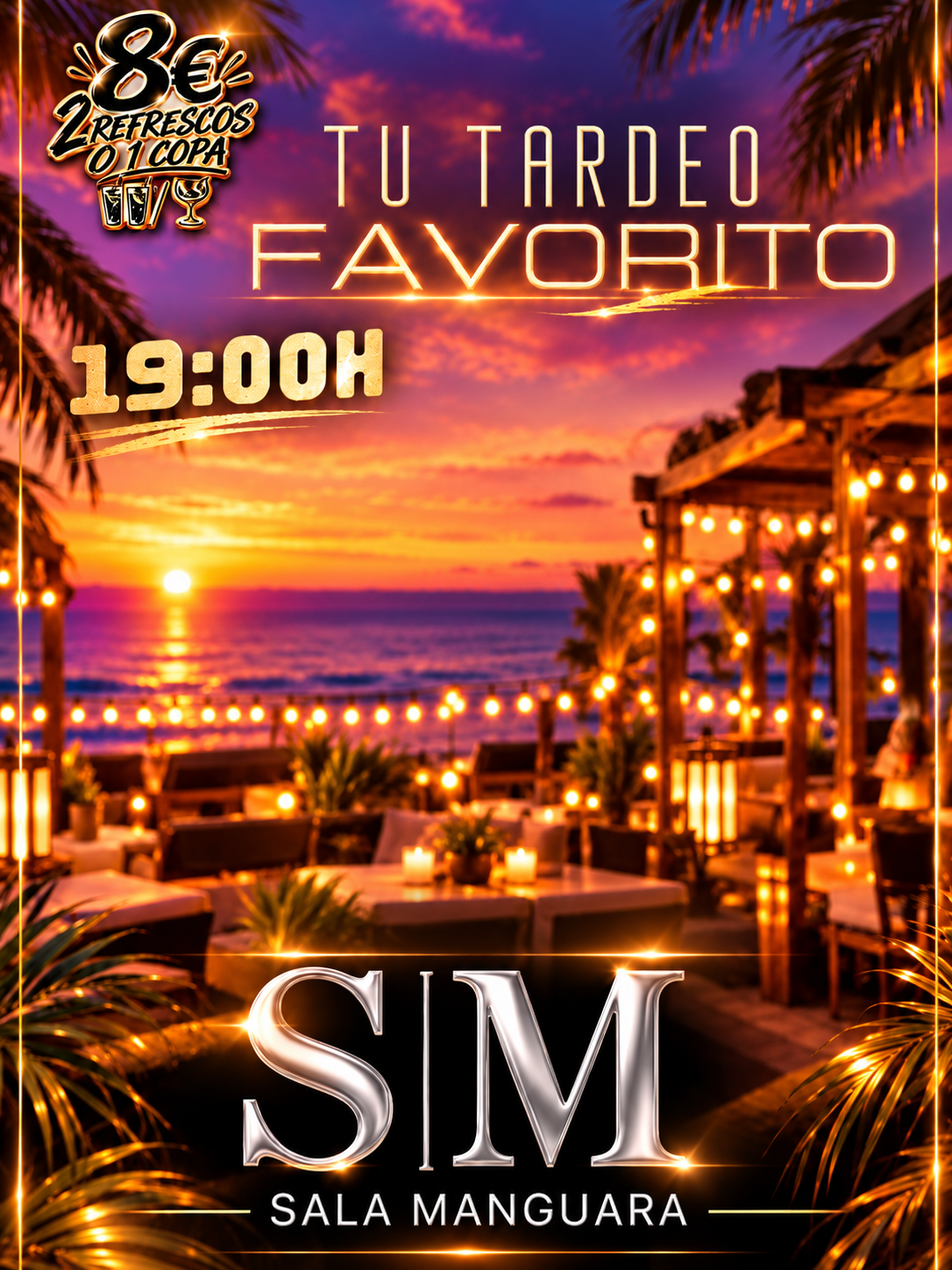 Cartel de Sábados de Sala Manguara