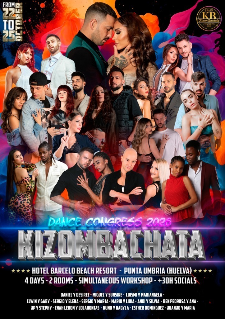 Cartel de XIV Kizombachata Spain Huelva 2026